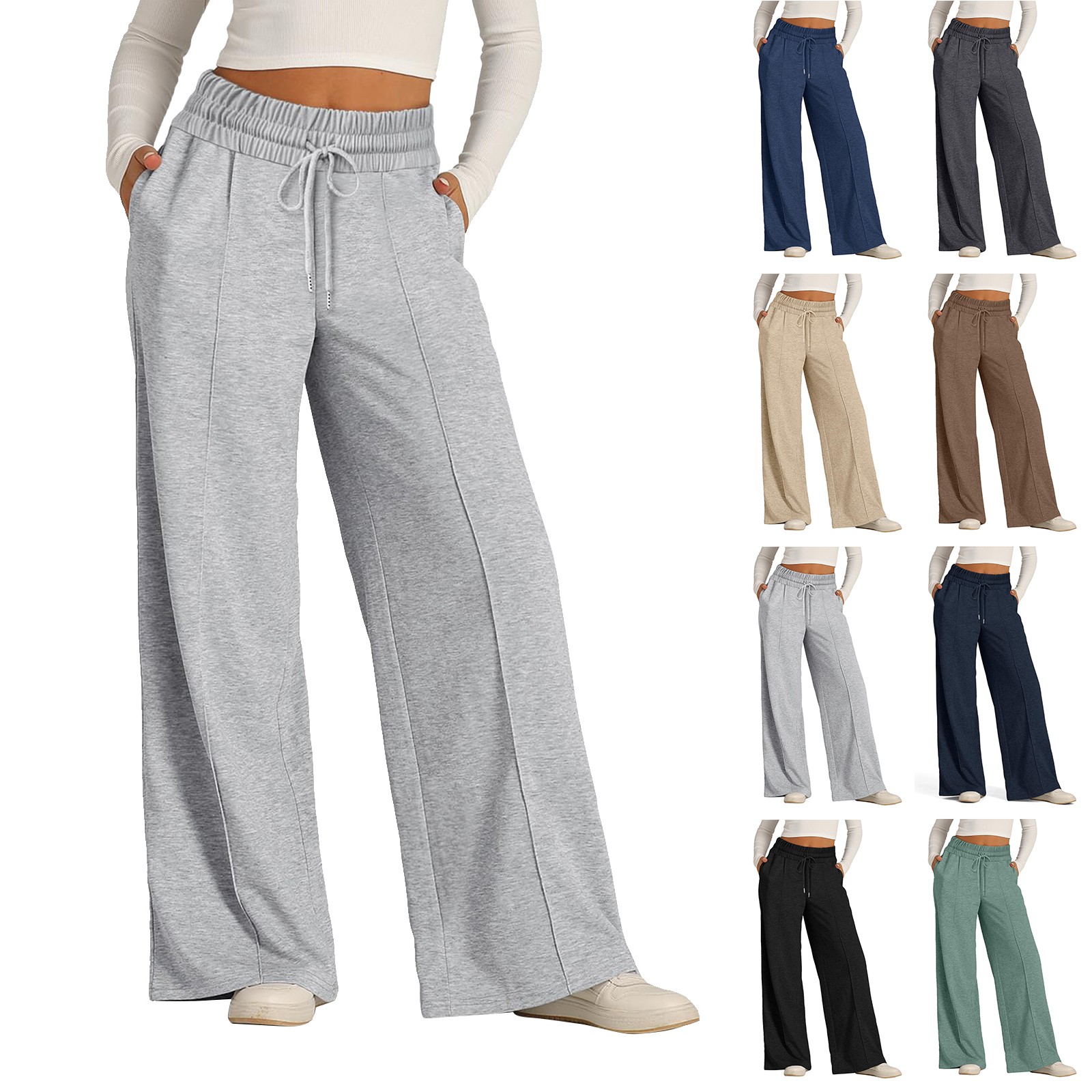 Women Shoes Joggers - Wide Leg Pants For Women’S Sweatpants