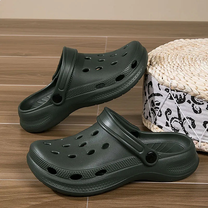 Women'S Shoes Crocs - Plus Size 36-48 Summer Slippers Comfortable