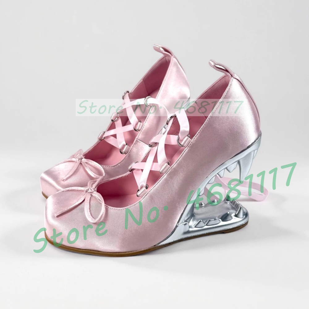 Lovely Square Toe Tooth Heel S - Ribbon Tie Heel recension och pris
