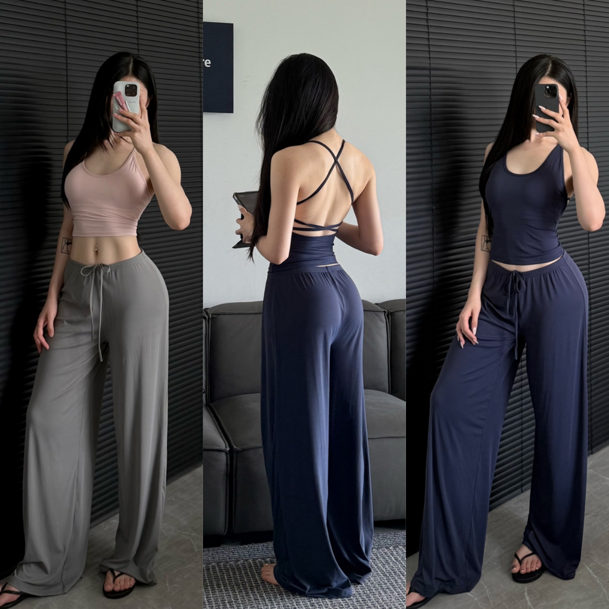 Ctenkevet-High Waist Wide-Leg  - Women Shoes Joggers recension och pris
