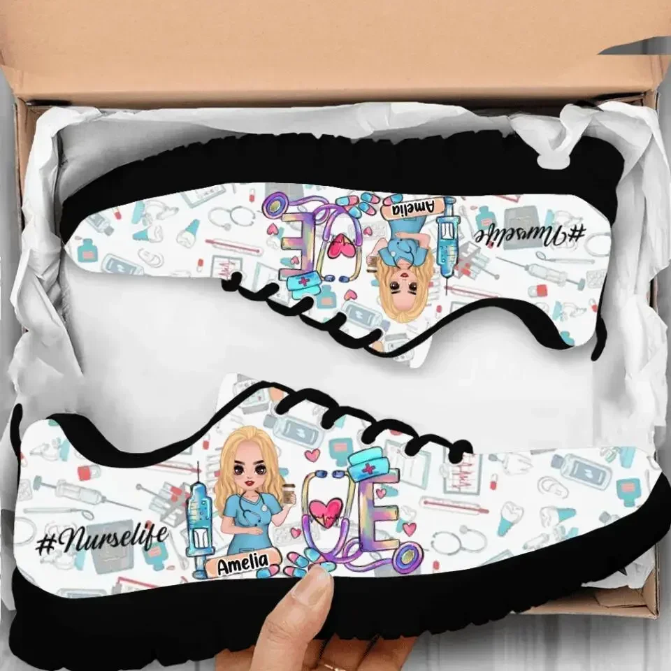 Kawaii Nurse Flat Shoes Women  - Women'S Shoes Nursing recension och pris