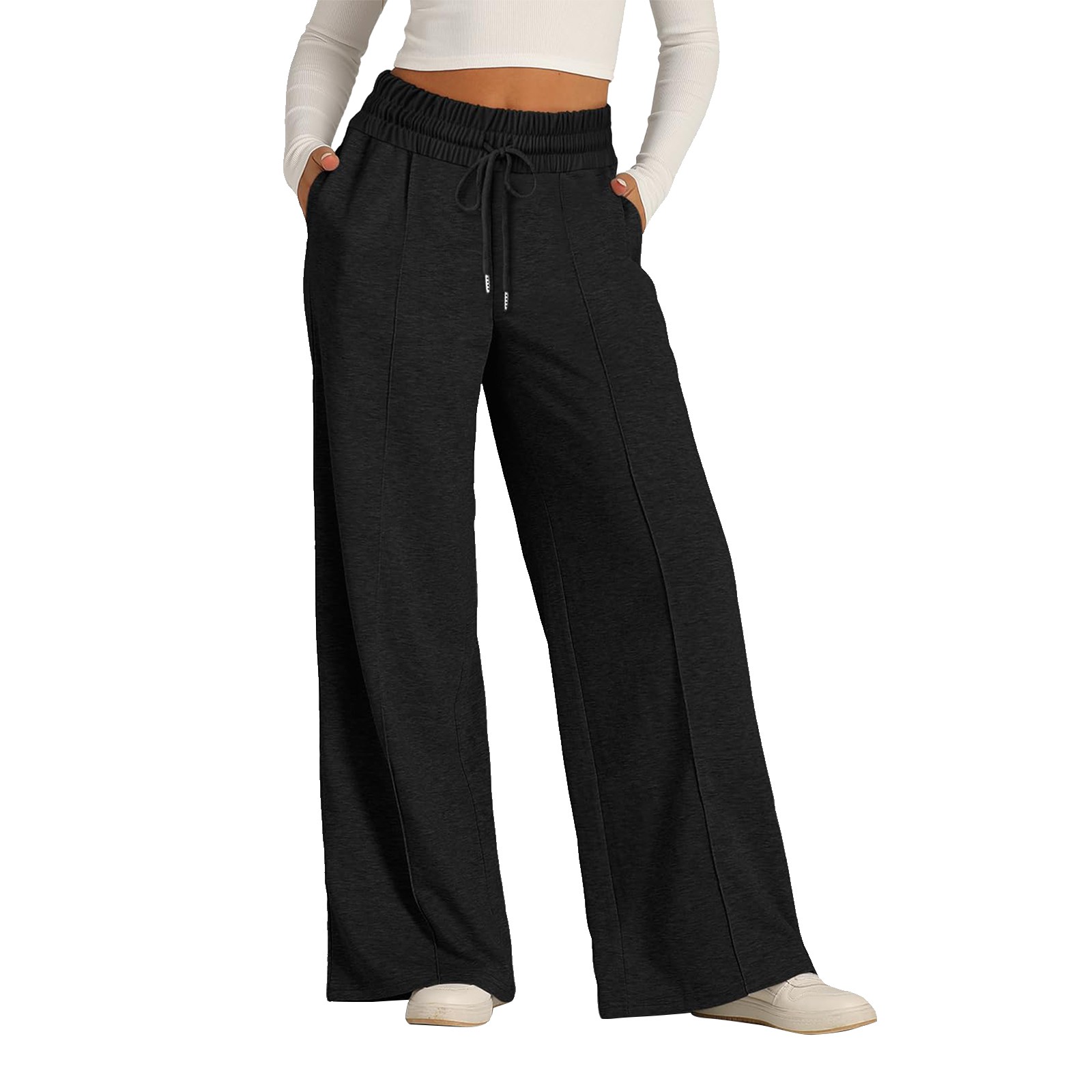 Wide Leg Pants For Women’S Swe - Women Shoes Joggers recension och pris