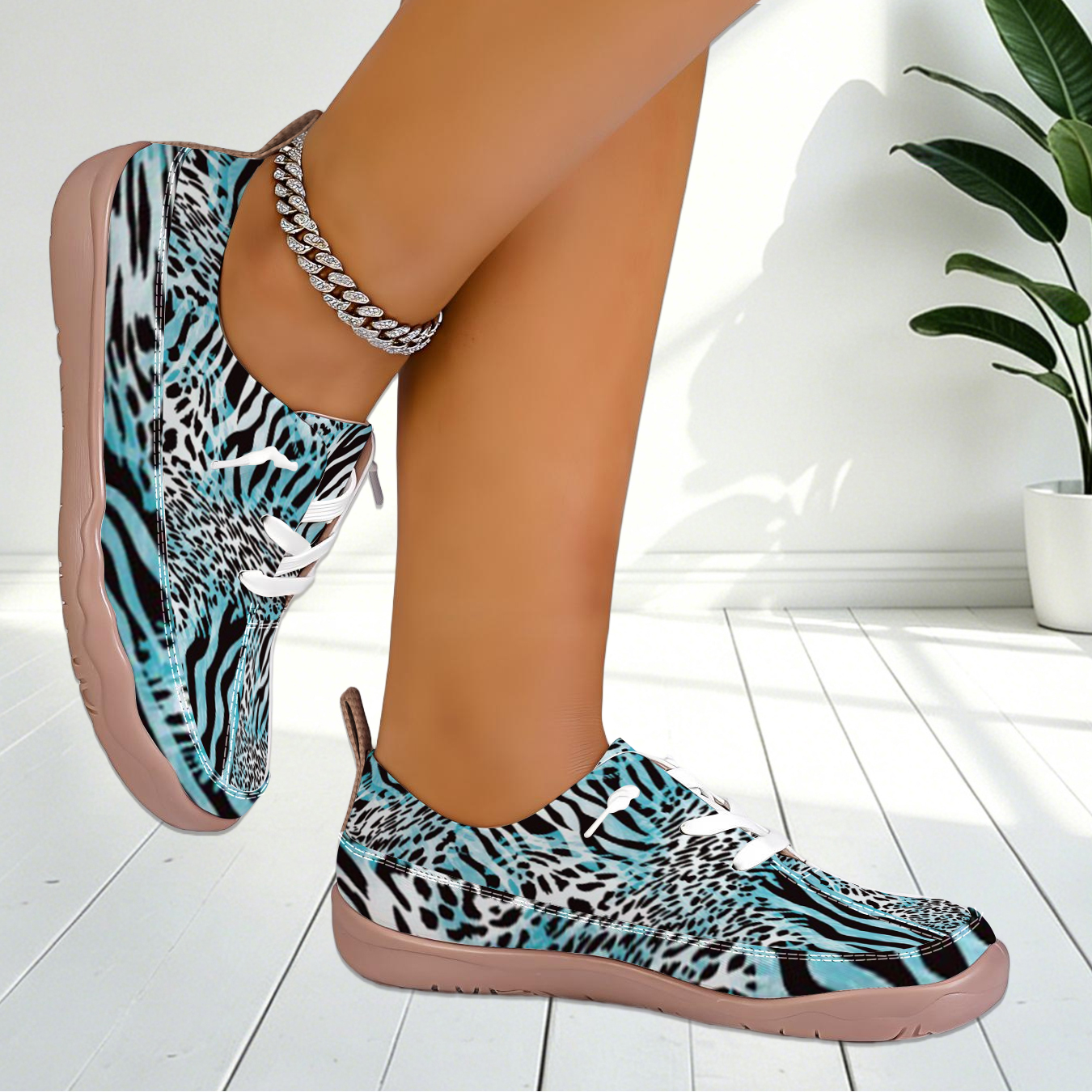 Women Animal Print Low Top Wid - Women'S Shoes Hike recension och pris