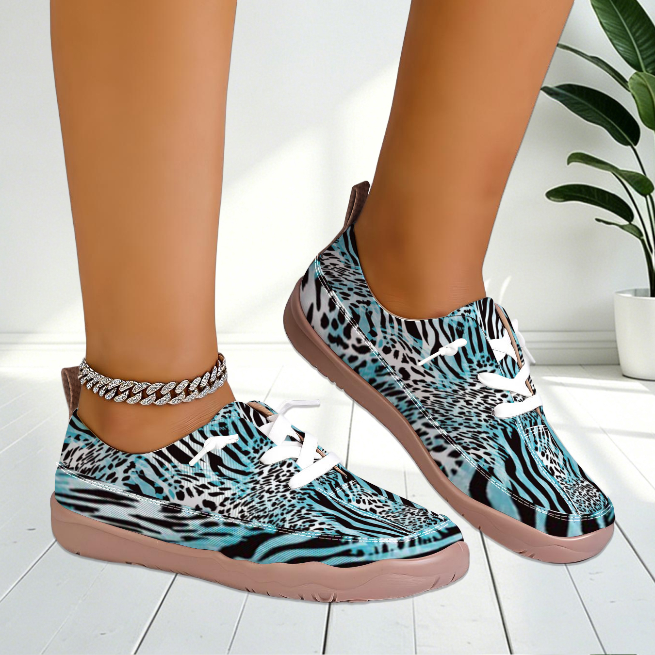Women Animal Print Low Top Wid - Women'S Shoes Hike recension och pris