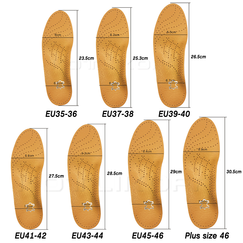 Leather Orthotic Insole For Fl - Women'S Shoes X Wide recension och pris