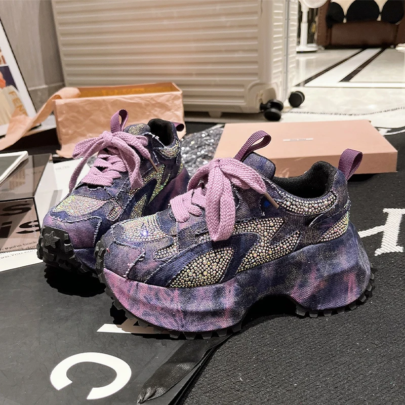 Women's Sneaker Crystal Platfo - Women'S Shoes Hike recension och pris