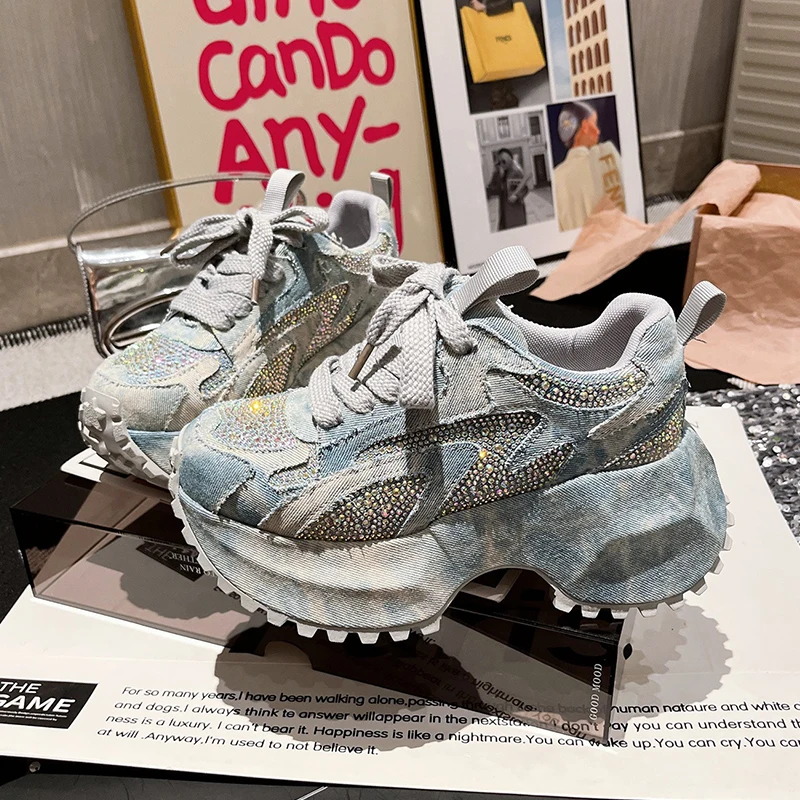 Women's Sneaker Crystal Platfo - Women'S Shoes Hike recension och pris