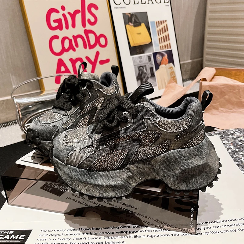 Women's Sneaker Crystal Platfo - Women'S Shoes Hike recension och pris
