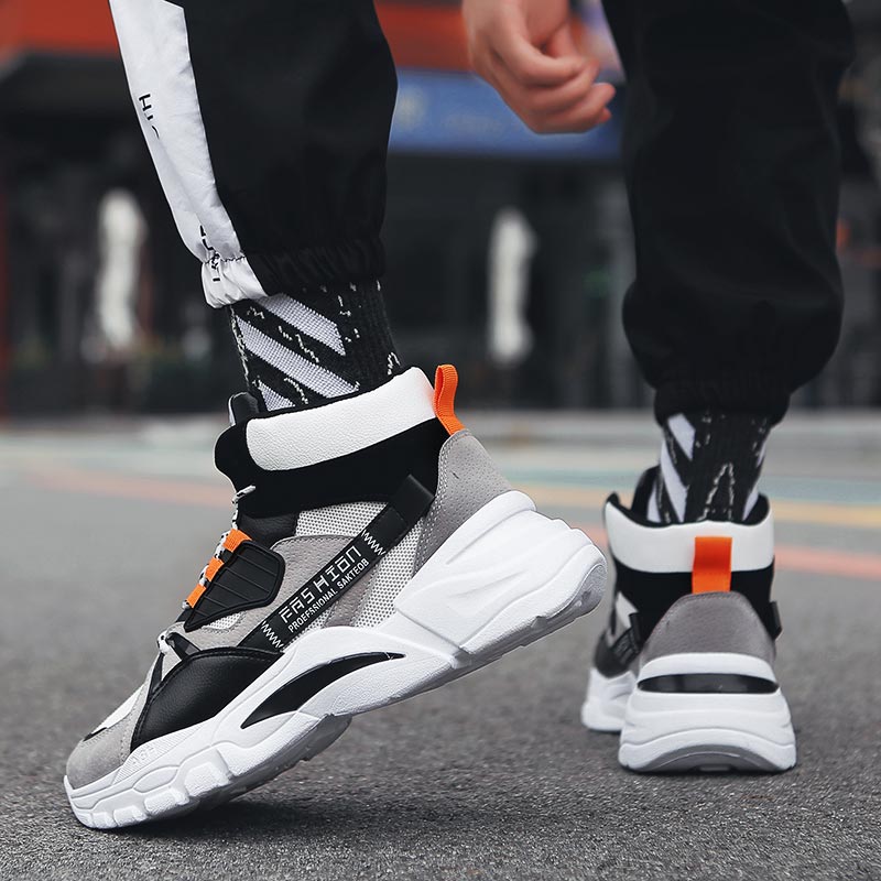 Hightop Summer Men's Sport Sho - Ribbon Tie Heel recension och pris