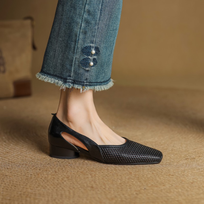 Square Toe Heeled Shoes Women  - Women Shoes Nb recension och pris