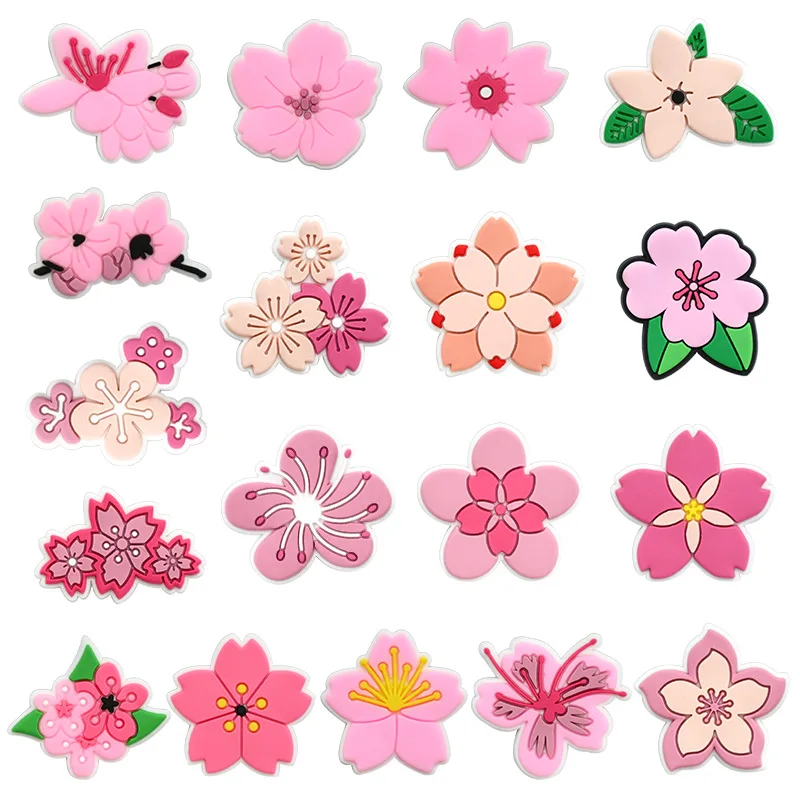 Cute Pink Flower Shoe Charms f - Women'S Shoes Crocs recension och pris