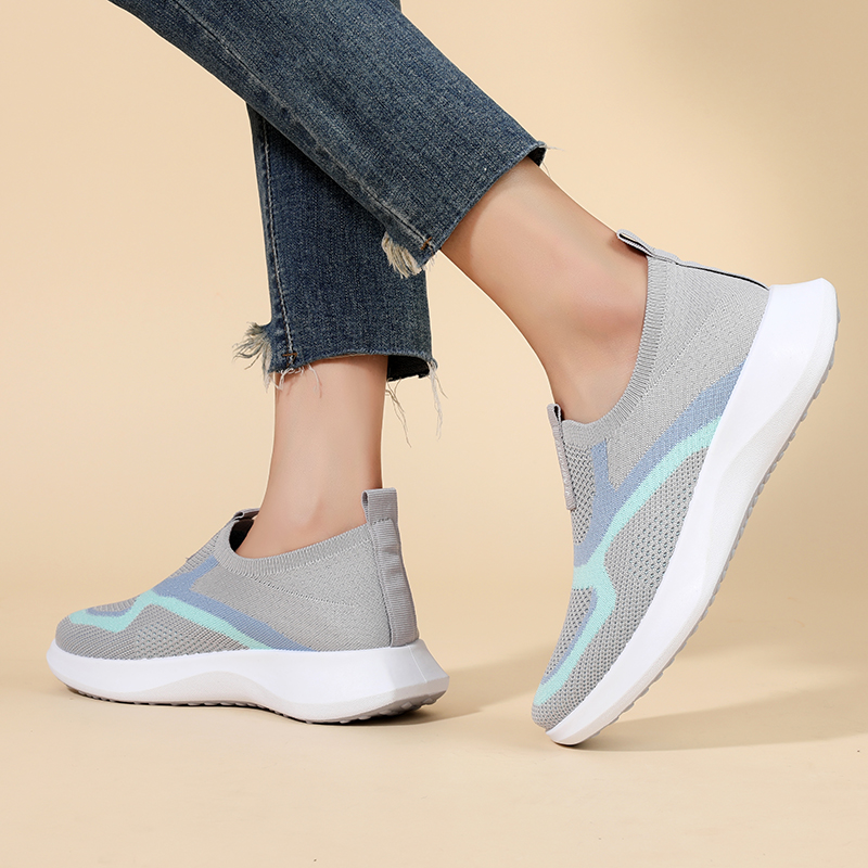 Women Mesh Knit Slip-On Traine - Women Shoes Qc recension och pris