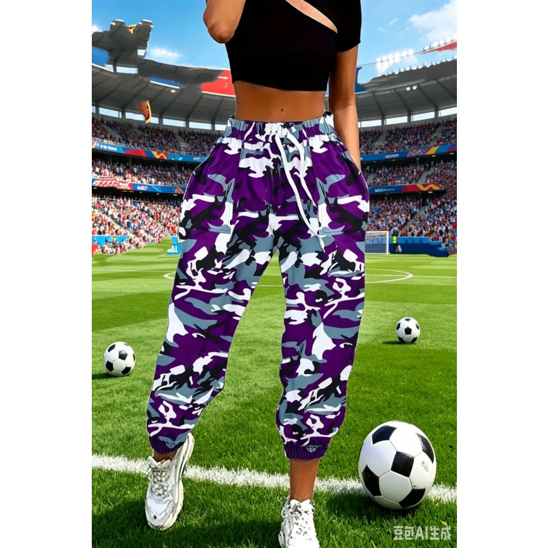 2026 Trendy Pink Accent Camo P - Women Shoes Joggers recension och pris