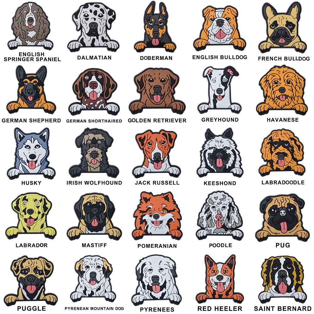Cute Animal  Shoe Charms Dog S - Women'S Shoes Crocs recension och pris
