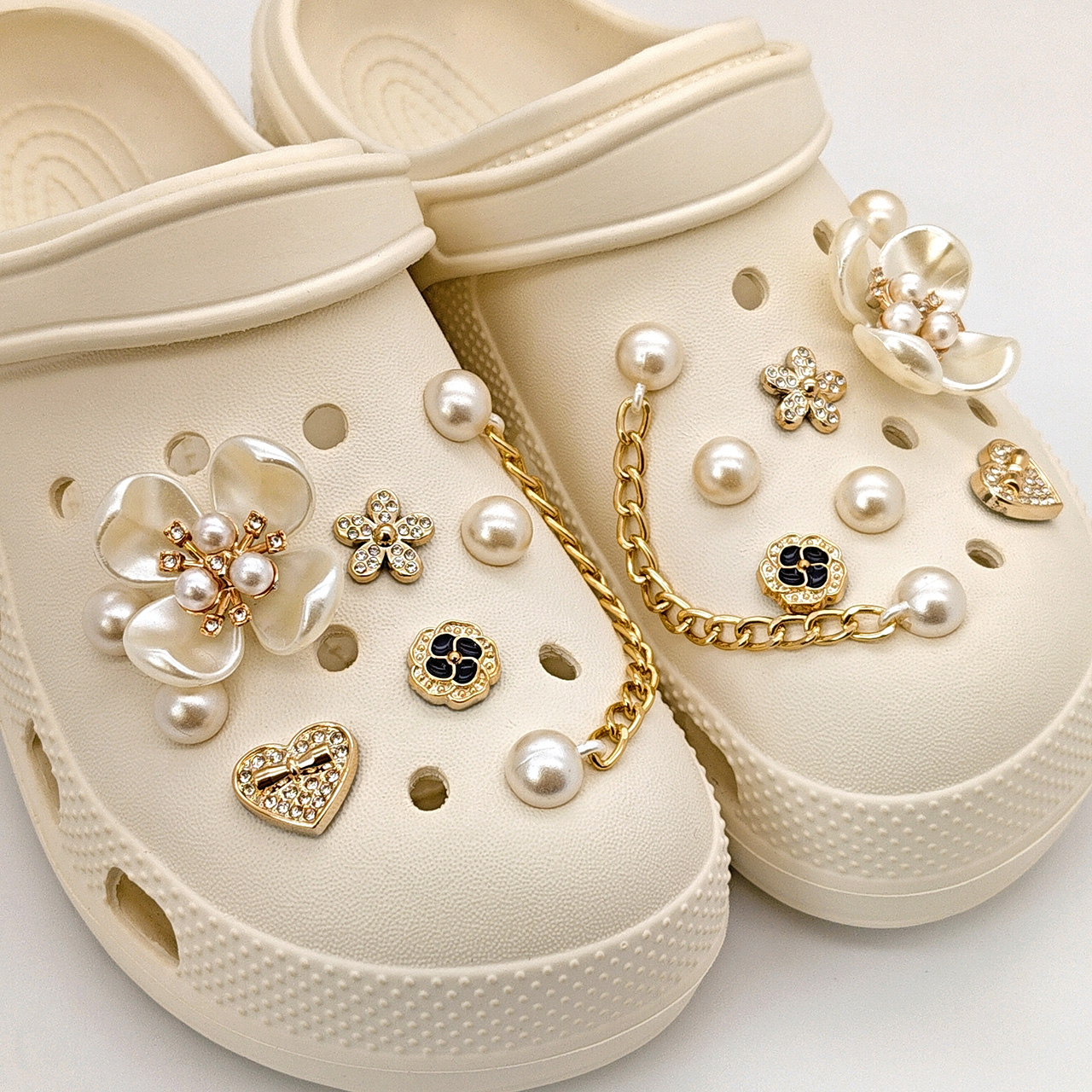 Floral Pearl Shoe Charms for C - Women'S Shoes Crocs recension och pris