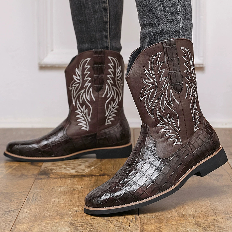 Men's Croc-Embossed Western Co - Women'S Shoes Crocs recension och pris