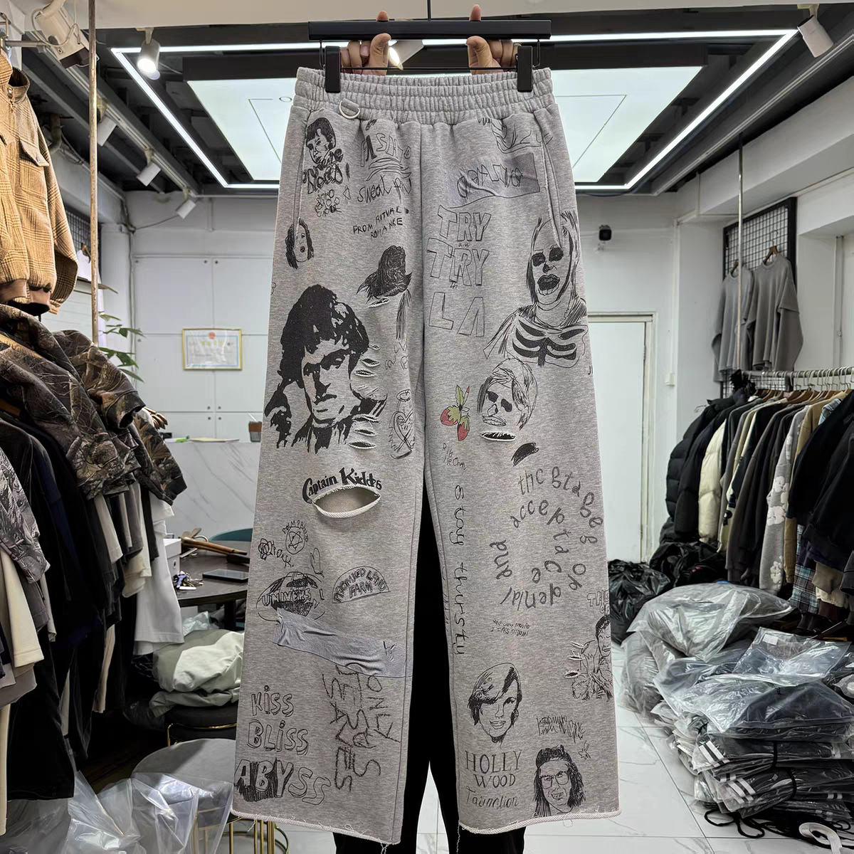 Retro Graffiti Character Lette - Women Shoes Joggers recension och pris