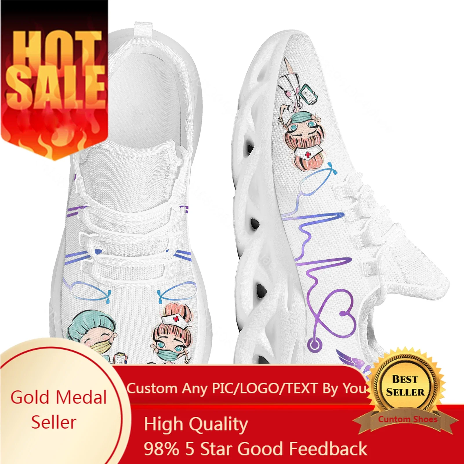 Women White Nursing Shoes Cute - Women'S Shoes Nursing recension och pris